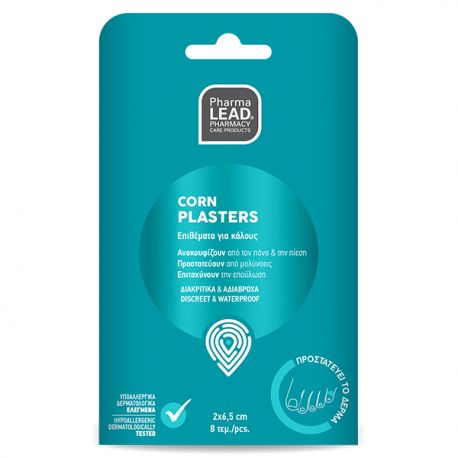 Pharmalead Corn Plasters 2x6.5cm Υδροκολλοειδή Επιθέματα 8 τεμ.