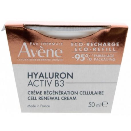 AVENE HYALURON ACTIV B3 REFILLE DAY CREAM 50ml
