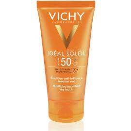 Vichy Capital Soleil Aντηλιακή Κρέμα Προσώπου-Λεπτόρρευστη Υφή-Ματ SPF50 50ml