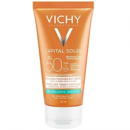Vichy Αντηλιακή Κρέμα BB Fluid Λεπτόρευστη Υφή-Χρώμα SPF50+ 50ml