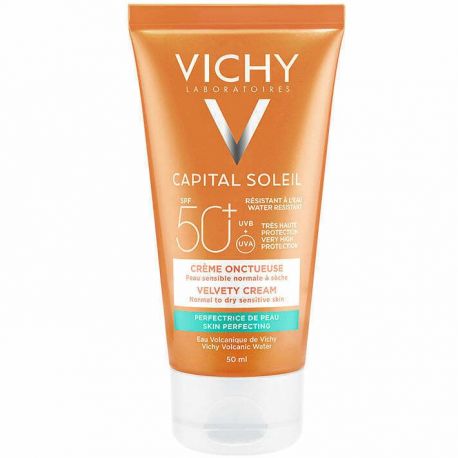 Vichy Αντηλιακη Κρεμα Προσωπου με Βελούδινη Υφή SPF 50+ 50ml