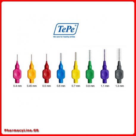 TEPE Μεσοδόντια Βουρτσάκια ΜΩΒ 1.1mm