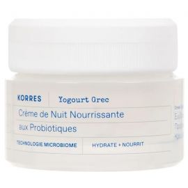 Korres Greek Yoghurt Κρέμα Νύχτας με Προβιοτικά για Αναπλήρωση, Θρέψη & Ενυδάτωση, 40ml