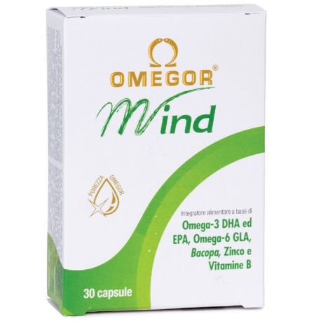 Uga Omegor Mind Ωμέγα-3 DHA & EPA Συμπλήρωμα Διατροφής για τη Μνήμη Με Ψευδάργυρο, 30caps