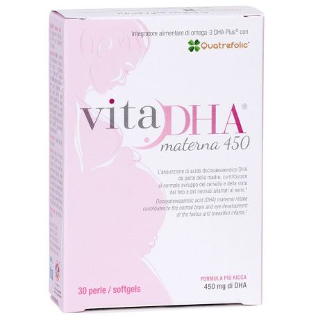 Uga VitaDHA Materna 450 Συμπλήρωμα Διατροφής Πριν και Κατά Την Διάρκεια της Εγκυμοσύνης 30 softgels