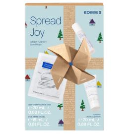 Korres Promo Spread Joy Greek Yoghurt Glow Recipe Αφρώδη Κρέμα Καθαρισμού 20ml-Ενυδατικό Gel Ματιών 15ml-Μάσκα Προσώπου, 20ml