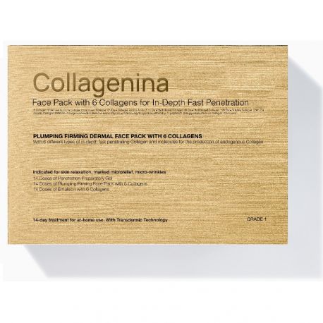 Labo Collagenina Promo Pack Grade 2 Σετ Αγωγής Προσώπου 6 Κολλαγόνων με Gel Προσώπου 30ml-Κρέμα Προσώπου 50ml-Γαλάκτωμα 30ml