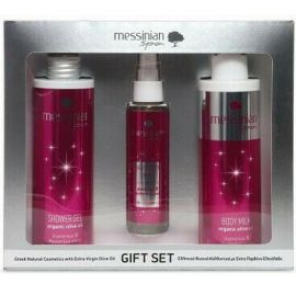 MESSINIAN SPA Shower gel 300 ml Glamorous+Body milk 300 ml Glamorous MS+Hair & Body Mist glamorous & mysterious 100ml