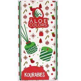 Aloe+ Colors Set Home Kourabies Reed Diffuser 125ml & Scented Soy Candle