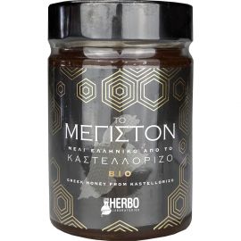 Uni-Herbo Το Μέγιστον BIO Μέλι Ελληνικό από το Καστελλόριζο, 440γρ.