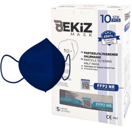BEKIZ MASK - Μάσκα Υψηλής Προστασίας FFP2 (Blue) - 10τεμ.