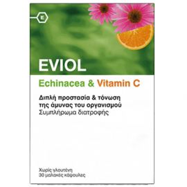 EVIOL Echinacea - Vitamin C 30 soft gels