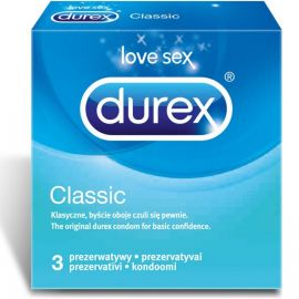 Durex Classic 3 προφυλακτικά