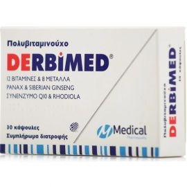 Medical Derbimed Συμπλήρωμα για την Ενίσχυση του Ανοσοποιητικού 30 κάψουλες