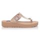 Sunshine Γυναικεία ανατομικά σανδάλια Beige 2555