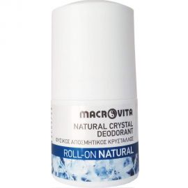 MACROVITA ΦΥΣΙΚΟΣ ΑΠΟΣΜΗΤΙΚΟΣ ΚΡΥΣΤΑΛΛΟΣ ROLL-ON NATURAL 50ml