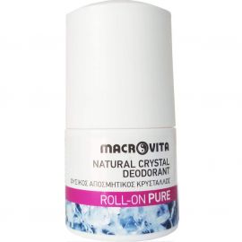 Macrovita Natural Crystal Deodorant Roll-On Pure 50ml