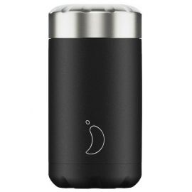 Chilly s Δοχείο Φαγητού Θερμός Inox Black 500ml