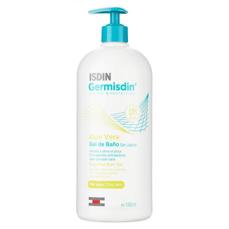 ISDIN Germisdin Aloe Vera Bath Gel - Τζέλ Καθαρισμού Σώματος με Aloe Vera 1000ml