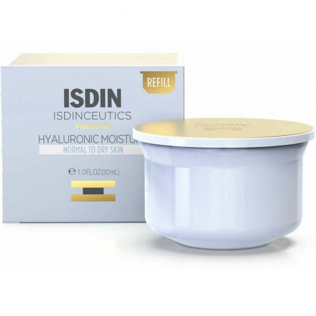 ISDIN Hyaluronic Moisture Normal/Dry Skin REFILL - Κρέμα προσώπου Κανονικό/Ξηρό Δέρμα ΑΝΤΑΛΛΑΚΤΙΚΟ 50ml
