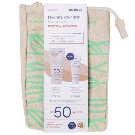 Korres Promo Γιαούρτι Αντηλιακή Κρέμα Προσώπου SPF50 50ml