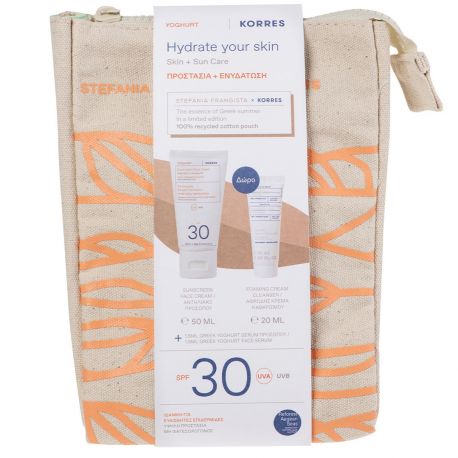 Korres Promo Γιαούρτι Αντηλιακή Κρέμα Προσώπου SPF30 50ml