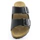 RELAX SHOE Naturbio 580-22021 ΜΑΥΡΟ ΑΝΑΤΟΜΙΚΟ ΔΕΡΜΑΤΙΝΟ ΠΕΔΙΛΟ-ΠΑΝΤΟΦΛΑ