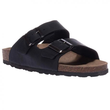 RELAX SHOE Naturbio 580-22021 ΜΑΥΡΟ ΑΝΑΤΟΜΙΚΟ ΔΕΡΜΑΤΙΝΟ ΠΕΔΙΛΟ-ΠΑΝΤΟΦΛΑ