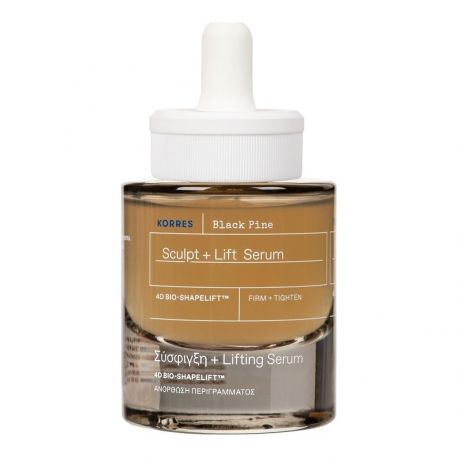 Korres Black Pine 4D Serum Ορός Προσώπου για Σύσφιξη & Lifting, 30ml
