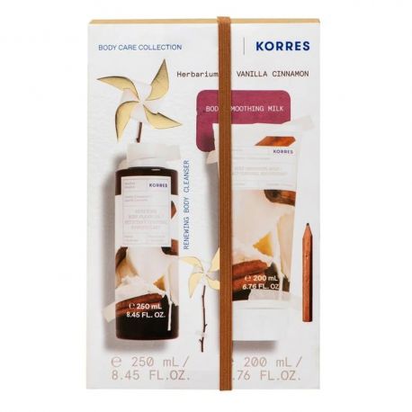 Korres Promo Vanilla Cinnamon Αφρόλουτρο Βανίλια-Κανέλα 250ml-Body Milk Γαλάκτωμα Σώματος 200ml