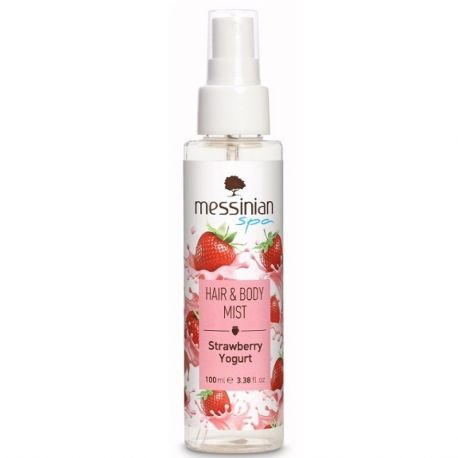 MESSINIAN SPA Hair & Body Mist - Φραουλα & Γιαουρτι 100ml