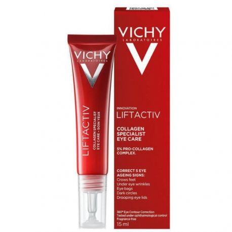 Vichy Liftactiv Collagen Specialist Κρέμα Ματιών με Κολλαγόνο 15ml
