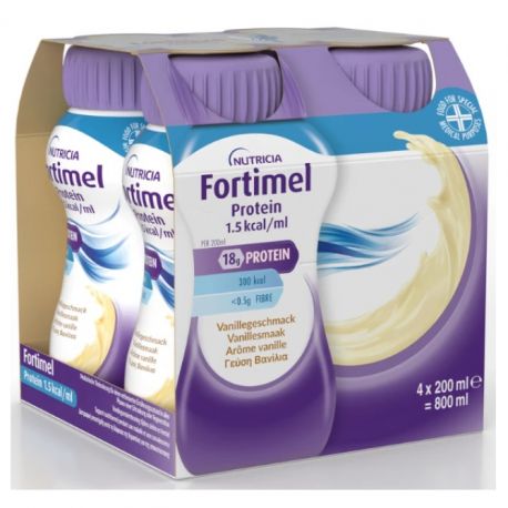 Nutricia Fortimel Extra 4 x 200ml Βανίλλια