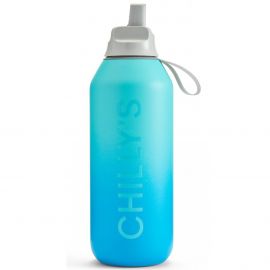 Chilly's Series 2 Sport OMBRE AURORA Μπουκάλι Θερμός με Καλαμάκι 500ml