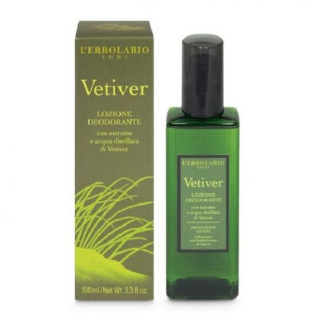L' Erbolario Vetiver Lotion Deodorant 100ml
