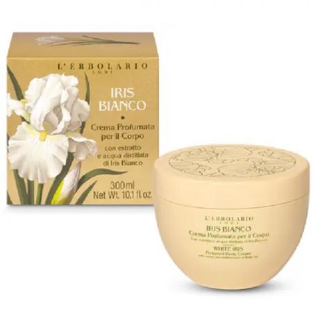 L' Erbolario Iris Bianco Body Cream 300ml
