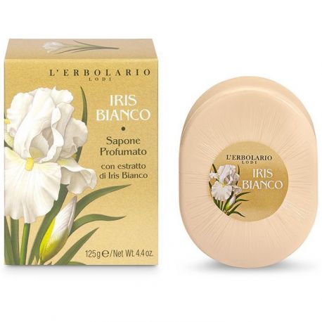L' Erbolario Iris Bianco Αρωματικό Σαπούνι 125γρ