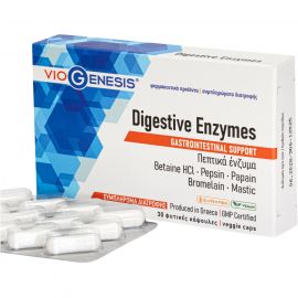 VIOGENESIS Digestive Enzymes 30 caps