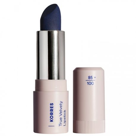 Korres True Velvety Κραγιόν Long Lasting Matte N.80 Aegean Blue 3gr
