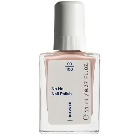 Korres No No Gloss Βερνίκι Νυχιών Μακράς Διαρκείας 25 Beigy Pink 11ml
