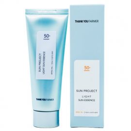 THANK YOU FARMER SUN PROJECT Light Sun Essence Face and Body SPF50+, 120ml