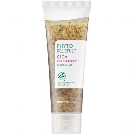 Thank You Farmer Phyto Relieful Cica Gel Gel Καθαρισμού Προσώπου & Ματιών για Ακνεϊκές Επιδερμίδες 120ml