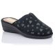 Sunshine Γυναικεία ανατομική παντόφλα 1150 Black