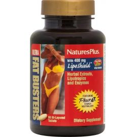 Nature s Plus Ultra Fat Busters 60 tabs with 400mg LipoShield