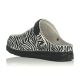 Sunshine Γυναικεία σαμπό 146 Μαύρο Άσπρο zebra print