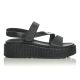 Sunshine Γυναικείο ανατομικό σανδάλι 270037 Black