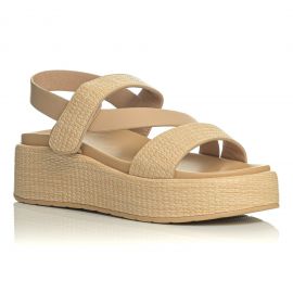 Sunshine Γυναικείο ανατομικό σανδάλι 270037 Beige