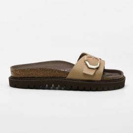 Genuins Ανατομικά Πέδιλα MATILDA G106515 TAUPE