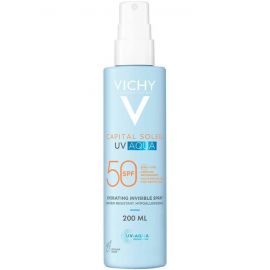 Vichy Capital Soleil UV Aqua Αντηλιακό Σπρέι Σώματος SPF50, 200ml