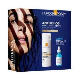 La Roche Posay Anthelios Age Correct Phytocorrection Daily Light Cream SPF50 50ml PROMO HYALU B5 SERUM
